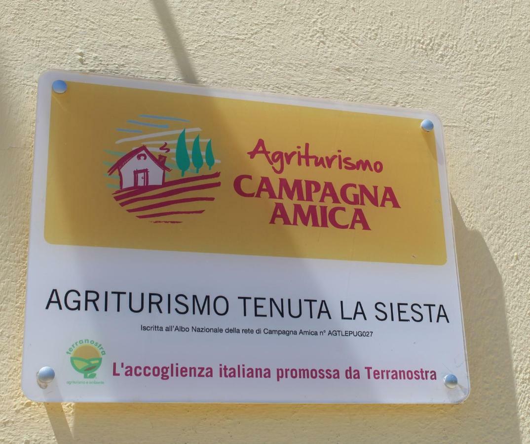 Agriturismo Tenuta La Siesta Gallipoli Bagian luar foto